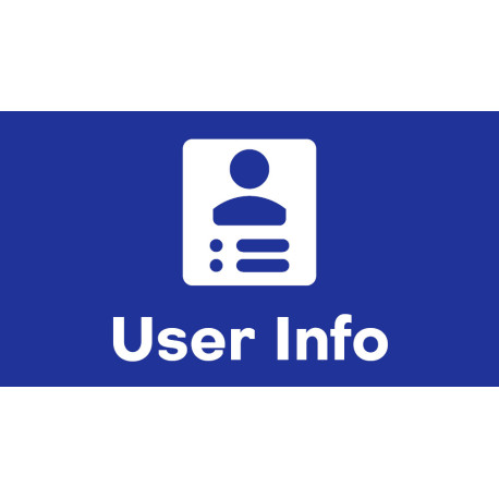 Block User Info