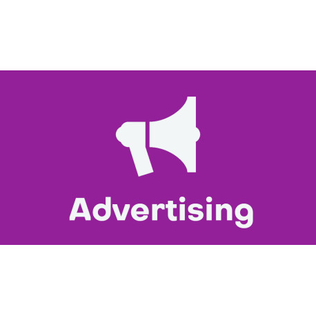 Advertising block