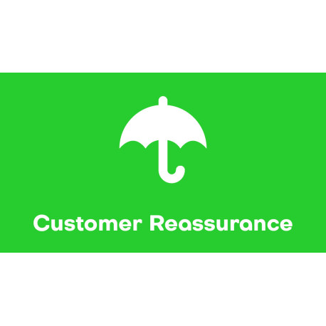 Block Customer Reassurance