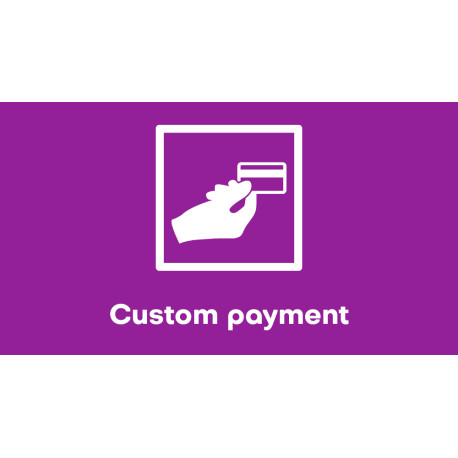 Custom payment methods