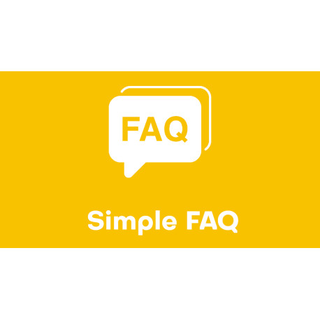 Simple FAQ
