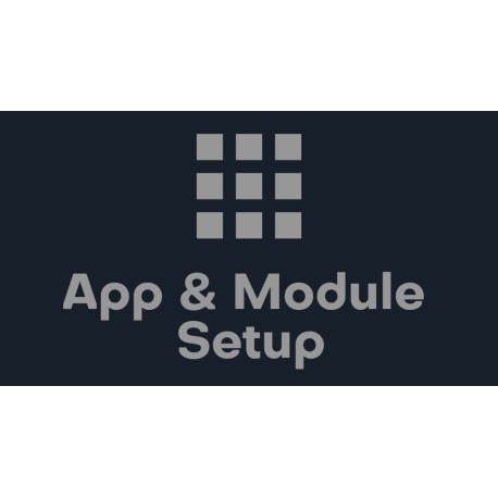 App & Module Setup