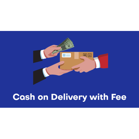 Cash on delivery with fee (COD)