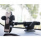 Universal Vehicle Phone Bracket Windshield Dashboard Long Arm Phone Mount Holder GPS Stand with Suction Cup Black
