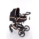 Baby carriage Louke kinder, black