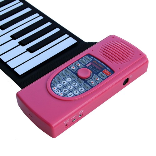 Iword S2090 Hand Roll Piano Flexible Roll Up 88 Keys Keyboard Portable Silicone Piano