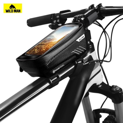 Bike Bag Waterproof TPU Sensitive Touch Screen Multifunctional Handlebar Holder Motorcycle Cellphone Mounts Universal