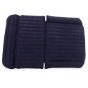 Drive Travel Car Air Inflation Bed SUV Back Seat Mattress Camping Companion Flocking Cloth