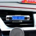 Portable Car Electronic Clock Thermometer