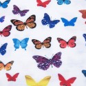 Butterfly Print Chest Wrap for Women