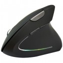 HYW - 69 Ergonomic Vertical Erect Design RGB Breathing Light Wireless 2.4GHz Optical Mouse