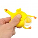 Novelty Push-egg Chicken Key Ring Interesting Air Vent Decompression Toy