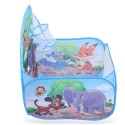 Ocean Ball Pit with Basket Kids Foldable Pool Tent
