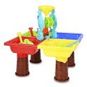 THE NORTH E HOME 9829 Kids Sand Water Square Dolphin Beach Table Toy