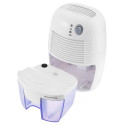 XROW - 600A Mini Air Dehumidifier Moisture Absorber with 500ML Water Tank for Home Bedroom Kitchen Office