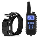 880 800m Waterproof Rechargeable Dog Training Collar Remote Control LCD Display