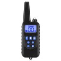 880 800m Waterproof Rechargeable Dog Training Collar Remote Control LCD Display