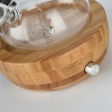 Natural Bamboo Glass Essential Oil Nebulizer Aromatherapy Diffuser Humidifier