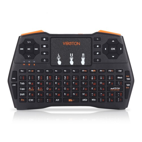 VIBOTON i8 Plus Handheld Wireless Keyboard with Touch Pad