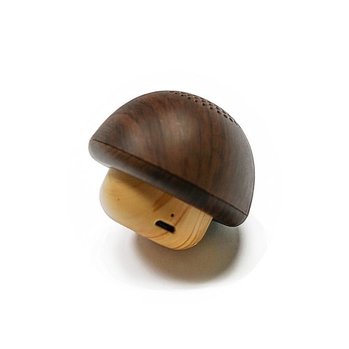 Wood Texture Wireless Bluetooth Speaker Mini Mushroom Speaker Lovely Bluetooth Audio PC-1 Portable Mini Speaker