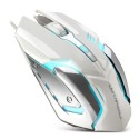 Warwolf M - 02 Wired Gaming Mouse Adjustable DPI Colorful LED Light