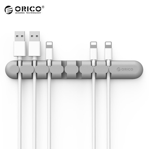 ORICO CBS7 Desktop Cable Organizer Silicone Cord Holder Clip