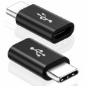 USB Type-C To Micro USB Data Charging Adapters Converters 4PCS