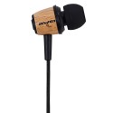 Awei ES - Q9 Wood Style 1.2m Cable Length In-ear Earphone for Mobile Phone Tablet PC