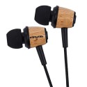 Awei ES - Q9 Wood Style 1.2m Cable Length In-ear Earphone for Mobile Phone Tablet PC