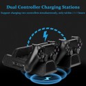 Cooling Stand for PS4/ PS4 Slim/ PS4 Pro, Multifunctional Vertical Station, Controller Charger, Charging Docking Station with 1