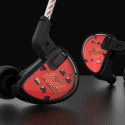 KZ AS10 5BA HiFi Stereo In-ear Earphone High Resolution Earbuds with 0.75mm 2 Pin Cable Five Balanced Armature Driver