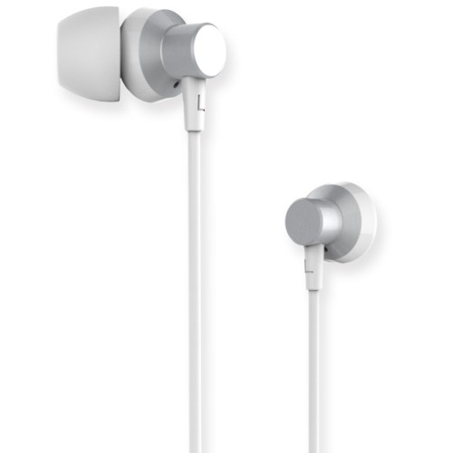 REMAX RM512 3.5mm Wired Music Earphone Heavy Bass In-ear Aluminum Alloy Earbuds with Mic and In-line Control
