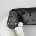 MESTEK ST02E Socket Tester Power Polarity Test Phase Detector Leakage Switch Instrumentation UK Plug
