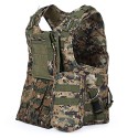Outlife Tactical Molle Airsoft Vest Military Field Battle Paintball Combat Protective Outdoor Hunting Plate