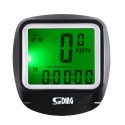 SunDing SD - 568AE Outdoor Multifunction Water Resistant Cycling Odometer Speedometer with LCD Backlight
