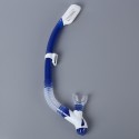 WHALE Snorkeling Scuba Diving Dry Snorkel with Silicone Mouthpiece Purge Valve