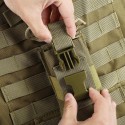 Tactical Military Battle Combat Airsoft Molle Bullet Assault Plate Carrier Vest