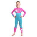 SLINX Diving Suit Siamese Long Sleeves Keep Warm Swimsuit for Children