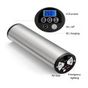 ZEEPIN AP - 101 Mini Electric Inflator with Tyre Pressure Gauge / LED Light / 4 Unit Options for Most Inflatable Items