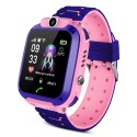 Q12 Touch Screen Kids Smart Phone Watch Front-facing Camera LBS GPS Positioning