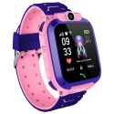 Q12 Touch Screen Kids Smart Phone Watch Front-facing Camera LBS GPS Positioning