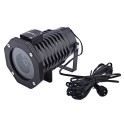 Lightme Multicolor LED Projection Lamp Waterproof Rotating Lights with 10PCS Switchable Pattern Lens