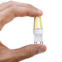 G9 AC 220V 2W 190LM COB LED Dimmable Bulb with 4 LEDs