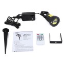 Outdoor Lawn Light Sky Laser Spotlight with Remote Controller