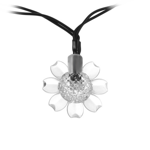 LCT - SLC - 036 50 LEDs Flower Blossom Solar String Light Decoration