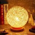 CF036 Rattan Ball Table Lamp