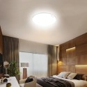 YANKON 20W Round Simple Bedroom LED Ceiling Light