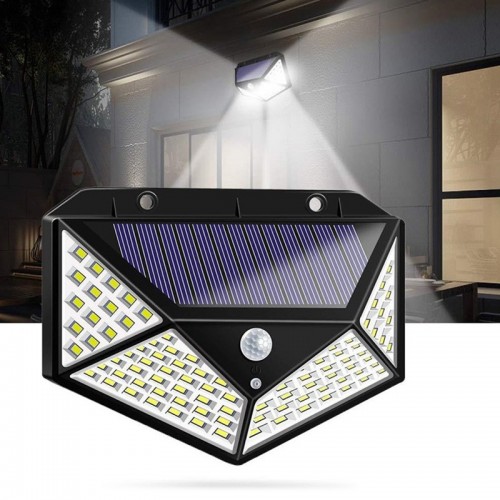 100 LED Solar Powered Garden Lamp