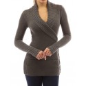 Fashion Women's V-neck Sweater