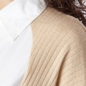 Casual Shirt Collar Long Sleeve Spliced Single-Breasted Women's Shirt